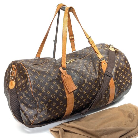 LOUIS VUITTON SAC POLOCHON 65 Monogram Canvas - XL Duffle Bag - Picture 1 of 16